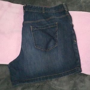 Lane Bryant Denim Shorts Plus Size 26